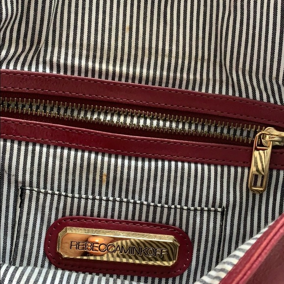 Rebecca Minkoff envelope purse, burgundy - Picture 4 of 7